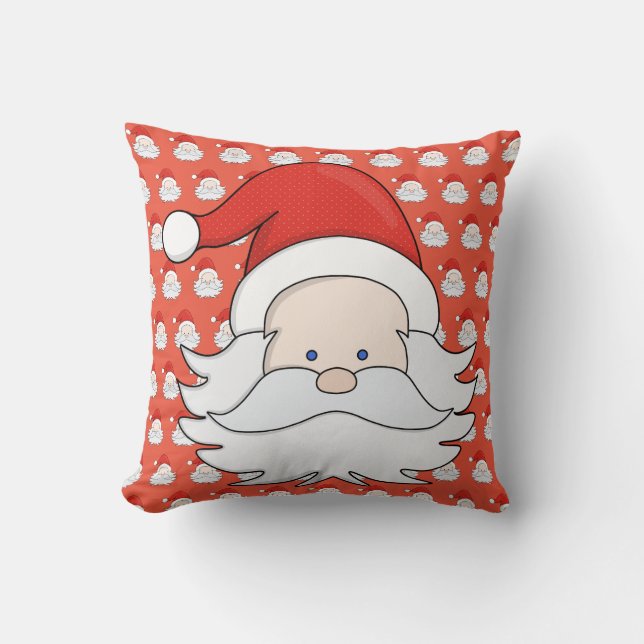 Cute Santa Claus Cushion (Front)