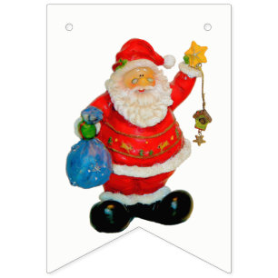 Cute Santa Claus Father Christmas Kris Kringle Bunting