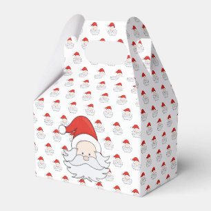Cute Santa Claus Favour Box