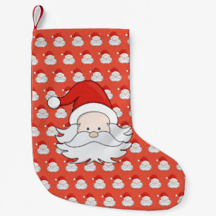 Cute Santa Claus Small Christmas Stocking