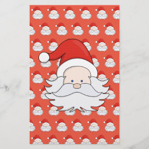 Cute Santa Claus Stationery