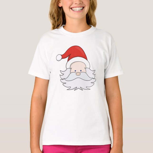 Cute Santa Claus T-Shirt (Front)