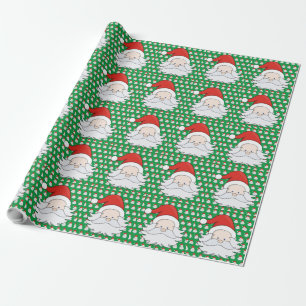 Cute Santa Claus Wrapping Paper