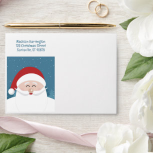 Cute Santa custom text Envelope