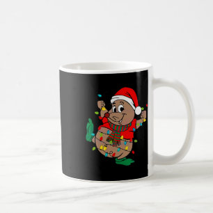 Cute Santa Gus Christmas Lights 1 Coffee Mug