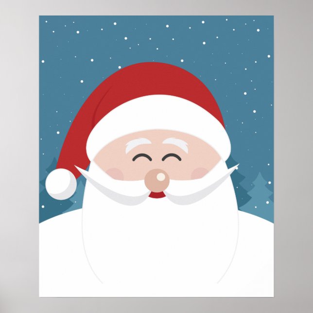 Cute Santa poster (Front)