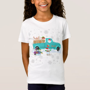 Cute Santa with friends T-Shirt