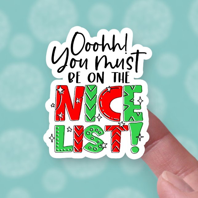 Cute Santa's Nice List Funny Christmas Business (Creator Uploaded)
