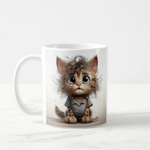 Cute Sassy Kitten Coffee Mug