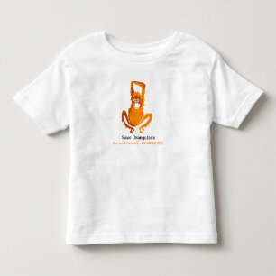Cute Save ORANGUTANS - Endangered animal - Boys Toddler T-Shirt