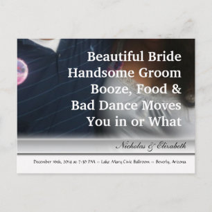 CUTE Save the Date Custom Postcard