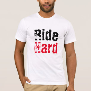 Cute Sayings, Quotes Tee, Ride Hard Spinning T-Shirt