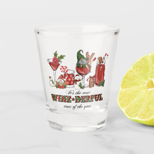 Cute Scandinavian Christmas Gnomes with Wine Glass