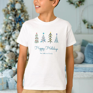 Cute Scandinavian Christmas trees T-Shirt