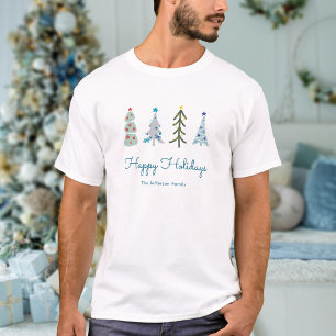 Cute Scandinavian Christmas trees T-Shirt