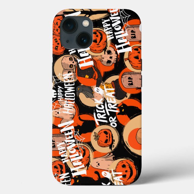  Cute & Scary Halloween Spooky vibes  Case-Mate iPhone Case (Back)