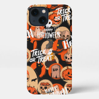  Cute & Scary Halloween Spooky vibes  iPhone 13 Case