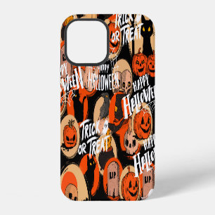 Cute & Scary Halloween Spooky vibes iPhone 12 Case
