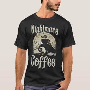 Cute Scary Night Before Coffee Halloween Fun Mug G T-Shirt