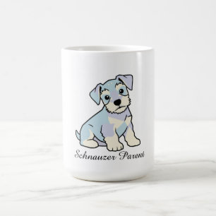 Cute Schnauzer Puppy Coffee Mug