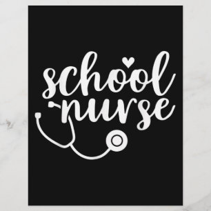 Cute School Nurse Appreciation Flyer