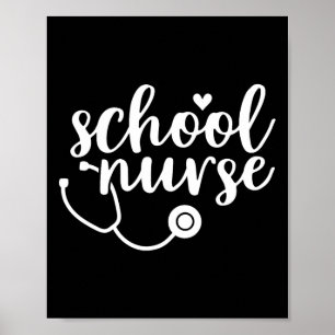 Cute School Nurse Appreciation  Poster