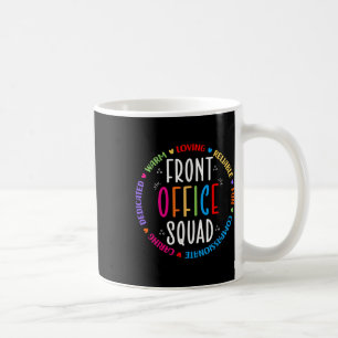 Cute School Secretary Admin Appreciation Front Off Coffee Mug