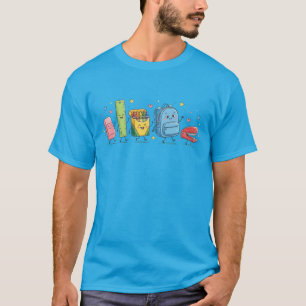 Cute School Supplies Parade Back to School T-Shirt