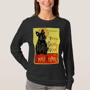 Cute Scotty Highland Scottish Terrier Dog Scottie T-Shirt