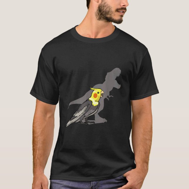 Cute Screaming Parrot Birb Funny Parrot Birb Owner T-Shirt (Front)