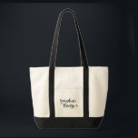 Cute Script Grandma Things Stylish Large Tote Bag<br><div class="desc">Carry it all with love! This stylish jumbo tote bag features cute heart script and 'Grandma's Things' text—perfect for errands,  travel,  or everyday essentials. A chic and thoughtful gift for Grandma!</div>