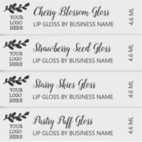 Cute Script With Logo Clean Lip Gloss Makeup 4