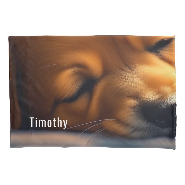 Cute Scripture Puppy Pillowcase (Front)