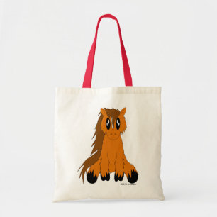 Cute Scruffy Pony Tote Bag