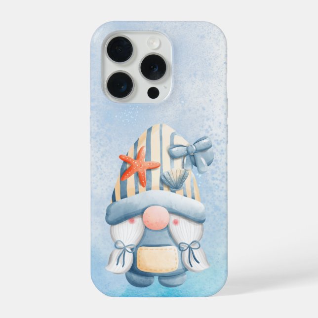 Cute Sea Gnome Phone Case (Back)