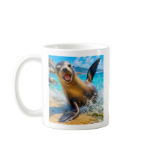 Cute Sea Lion Coffee Mug