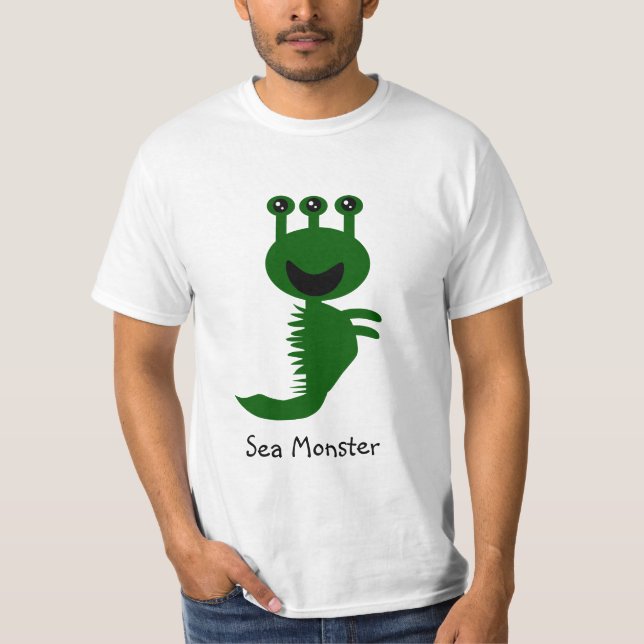 Cute Sea Monster 2.2 T-Shirt (Front)