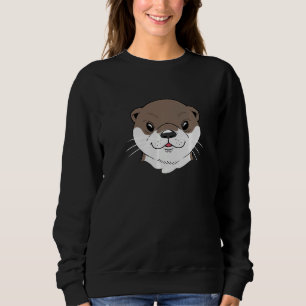 Cute Sea Otter 3 Sweatshirt