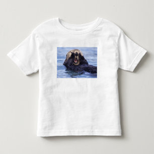 Cute Sea Otter Alaska, USA Toddler T-Shirt