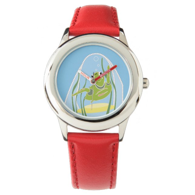 Cute Sea Turtle Watch (Front)