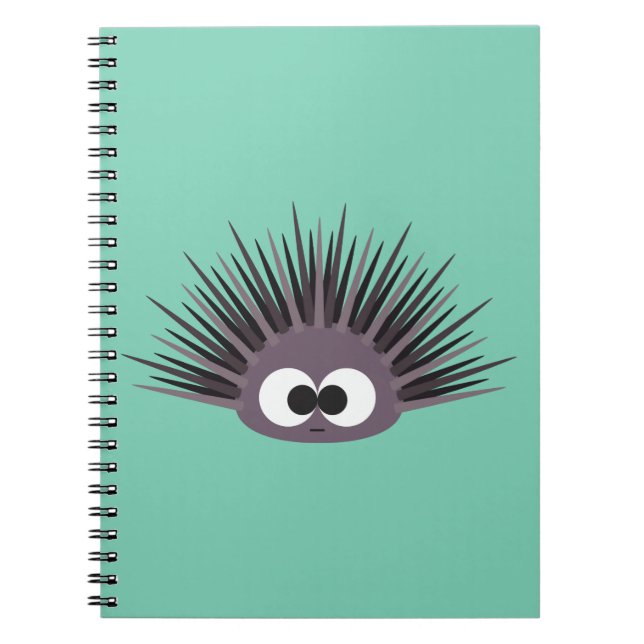 Cute sea Urchin Notebook (Front)