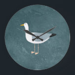 Cute Seagull<br><div class="desc">A cheeky seagull standing by the deep green ocean. Perfect for those who love sassy birds and the coast.</div>