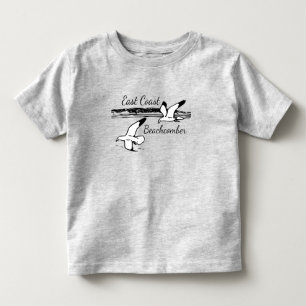 Cute Seagull Beach East Coast Beachcomber t shirt