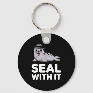 Cute Seal Costume For Men Women Kids Ocean Animal  Key Ring