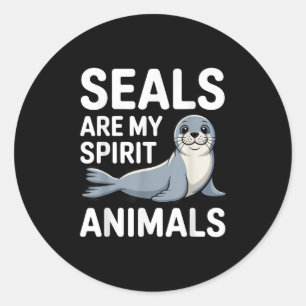 Cute Seal Design For Men Women Kids Ocean Animal S