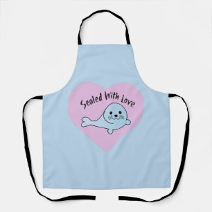 Cute Sealed with Love Apron