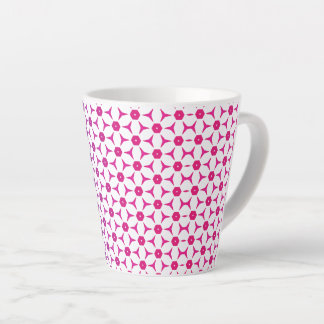 Cute seamless floral design latte mug