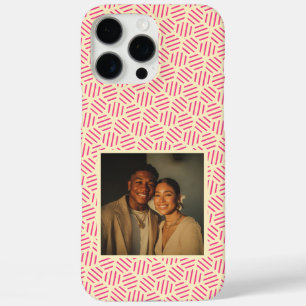 Cute Secret Santa Gifts Hexagon Pattern iPhone 16 Pro Max Case