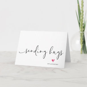 Cute Sending Hugs Card