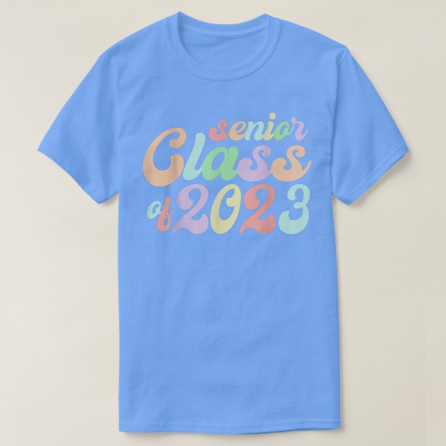 Cute Senior Class Of 2023  (2) T-Shirt (Design Front)